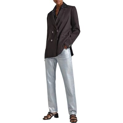 PL204600 Pepe Jeans Proste dżinsy damskie Hw Shine, Niebieski (denim), 24W / 28L PL204600 Pepe Jeans Proste dżinsy damskie Hw Shine, Niebieski (denim), 24W / 28L