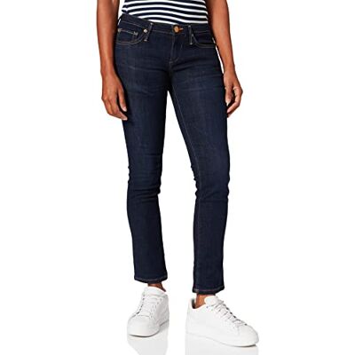WNOSD97N2G True Religion Damskie dżinsy Cora Straight, niebieski, 24W WNOSD97N2G True Religion Damskie dżinsy Cora Straight, niebieski, 24W