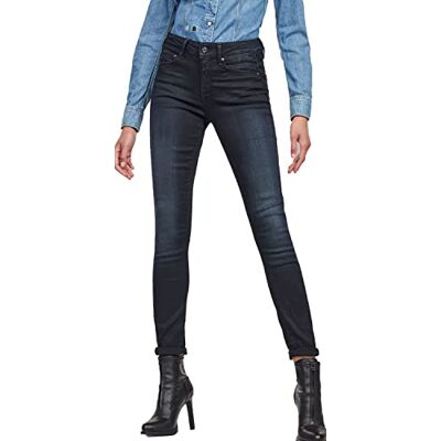 D05175-5245-89 G-STAR RAW 3301 High Waist Skinny Dżins Kobiety, niebieski (Dk Aged 5245-89), 24W / 32L D05175-5245-89 G-STAR RAW 3301 High Waist Skinny Dżins Kobiety, niebieski (Dk Aged 5245-89), 24W / 32L