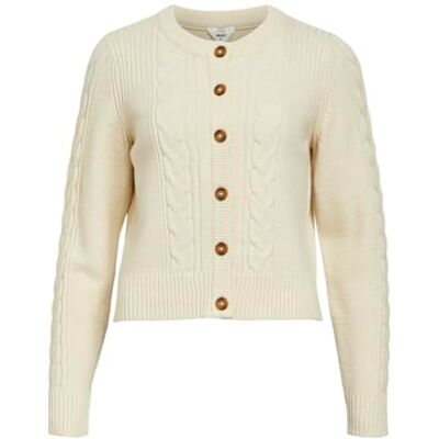 23044626 Object OBJDORIS RE L/S Knit Cardigan NOOS, Sandshell/Szczegóły: melanż, L 23044626 Object OBJDORIS RE L/S Knit Cardigan NOOS, Sandshell/Szczegóły: melanż, L