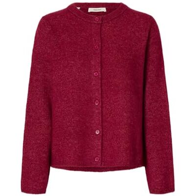 16098138-4900318 SELECTED WOMEN Slflulu New Ls Knit Cardigan Noos, Anemone, XS 16098138-4900318 SELECTED WOMEN Slflulu New Ls Knit Cardigan Noos, Anemone, XS