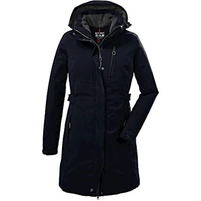 37726-000 killtec Kobiety Funkcjonalna parka z odpinanym kapturem KOW 165 WMN PRK, dunkelnavy, 50, 37726-000 killtec Kobiety Funkcjonalna parka z odpinanym kapturem KOW 165 WMN PRK, dunkelnavy, 50,