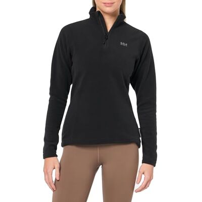 50845 Helly Hansen Damski polar z zamkiem 1/2, czarny, XS 50845 Helly Hansen Damski polar z zamkiem 1/2, czarny, XS