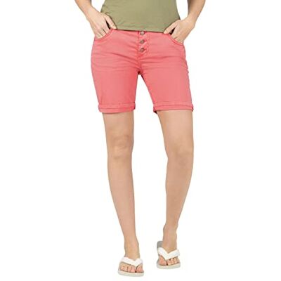 14-10044-00-4052 Timezone Damskie szorty Regular JILLYTZ Regular Fit różowe Strawberry Pink, Rosa, 26 14-10044-00-4052 Timezone Damskie szorty Regular JILLYTZ Regular Fit różowe Strawberry Pink, Rosa, 26