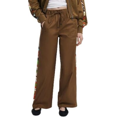 25SWPW19 Desigual Pant_Paisley_LACROIX, 6011 Camel, XL, Brązowy brązowy, XL 25SWPW19 Desigual Pant_Paisley_LACROIX, 6011 Camel, XL, Brązowy brązowy, XL