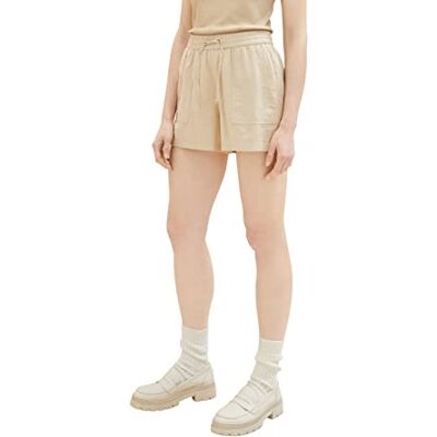1036520 TOM TAILOR Denim Damskie szorty bermudy, 31700-Dusty Sand Beige, M, 31700 – Dusty Sand Beige, M 1036520 TOM TAILOR Denim Damskie szorty bermudy, 31700-Dusty Sand Beige, M, 31700 – Dusty Sand Beige, M
