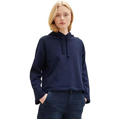 1036980 TOM TAILOR Denim Damski Bluza , 10360 Real Navy Blue, XS 1036980 TOM TAILOR Denim Damski Bluza , 10360 Real Navy Blue, XS