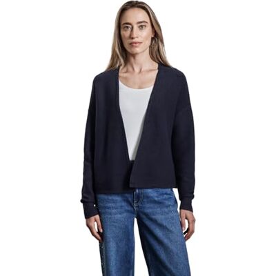 A253874 Street One Damski kardigan strukturalny, Deep Blue, 46 A253874 Street One Damski kardigan strukturalny, Deep Blue, 46