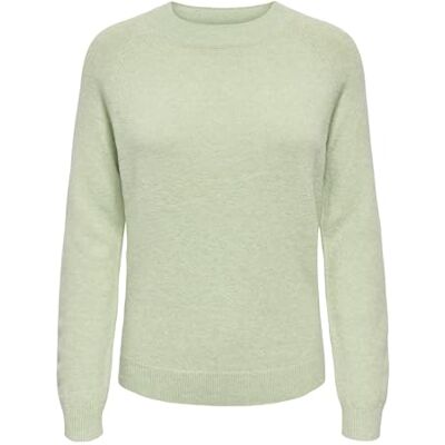 15204279-4982677 ONLY Onlrica Life L/S sweter KNT Noos, zielony (Laurel Green), L 15204279-4982677 ONLY Onlrica Life L/S sweter KNT Noos, zielony (Laurel Green), L