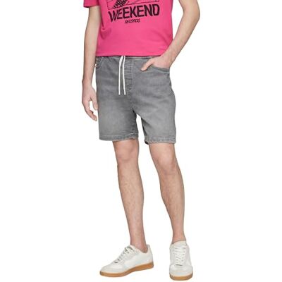 2147140 QS Szorty jeansowe ze ściągaczem, 95Z5, XXL 2147140 QS Szorty jeansowe ze ściągaczem, 95Z5, XXL