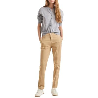 1002D5485 United Colors of Benetton Damski sweter rozpinany, Szary, S 1002D5485 United Colors of Benetton Damski sweter rozpinany, Szary, S