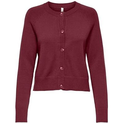 15360559-4947381 ONLY Onlkatia Ls Short Cc KNT kardigan, Zinfandel, XL 15360559-4947381 ONLY Onlkatia Ls Short Cc KNT kardigan, Zinfandel, XL