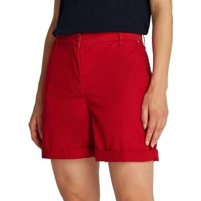 WW0WW42457XLD46 TOMMY HILFIGER Damskie spodenki CO BLEND GMD CHINO WW0WW42457, czerwone, 46, Czerwony (średni czerwony), 72 WW0WW42457XLD46 TOMMY HILFIGER Damskie spodenki CO BLEND GMD CHINO WW0WW42457, czerwone, 46, Czerwony (średni czerwony), 72