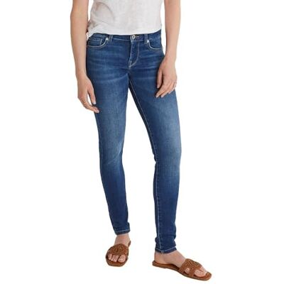 PL20458384UA200030 Pepe Jeans Dżinsy Skinny LW Soho, niebieskie (Denim-4ua), 30 W x 32 l, damskie PL20458384UA200030 Pepe Jeans Dżinsy Skinny LW Soho, niebieskie (Denim-4ua), 30 W x 32 l, damskie