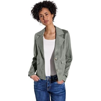 A212610 STREET ONE Damska kurtka welurowa , Dusty Milky Green, 40, Dusty Milky Green, 40 A212610 STREET ONE Damska kurtka welurowa , Dusty Milky Green, 40, Dusty Milky Green, 40