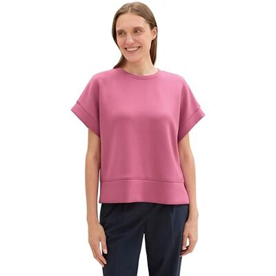 1043169 TOM TAILOR Bluza damska, 16348 różowy aksamit, 3XL 1043169 TOM TAILOR Bluza damska, 16348 różowy aksamit, 3XL