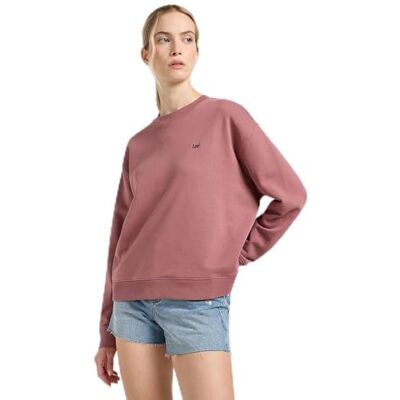 112363837 Lee Raglan Crew SWS, henna, S 112363837 Lee Raglan Crew SWS, henna, S