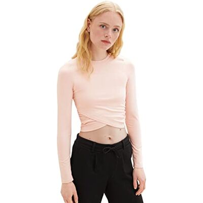 1038358 TOM TAILOR Denim Damska koszulka z długim rękawem, 14557-light English Rose, XS 1038358 TOM TAILOR Denim Damska koszulka z długim rękawem, 14557-light English Rose, XS