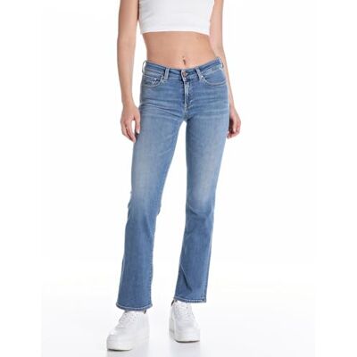 WLH689.000.805 835 Replay Damskie dżinsy skinny Bootcut fit New Luz Bootcut, 009 Medium Blue, 26W / 32L WLH689.000.805 835 Replay Damskie dżinsy skinny Bootcut fit New Luz Bootcut, 009 Medium Blue, 26W / 32L