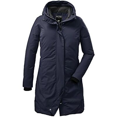 37581-000 Killtec Damski płaszcz funkcyjny/parka z kapturem KOW 160 WMN PRK, granatowy, 42, 37581-000 Killtec Damski płaszcz funkcyjny/parka z kapturem KOW 160 WMN PRK, granatowy, 42,