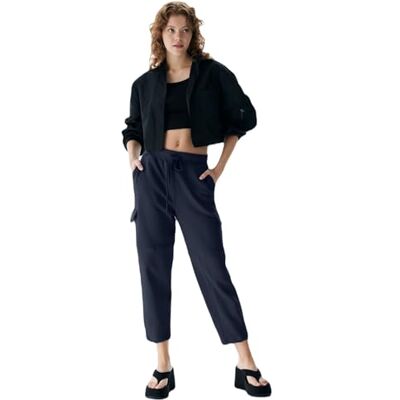 83255-6089-12115 LTB Jeans Posama damskie spodnie cargo, niebieski, S 83255-6089-12115 LTB Jeans Posama damskie spodnie cargo, niebieski, S