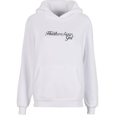 MST212-00220-0042 Miss Tee Heartbreaker Girl Ladies Fluffy Hoody, biały, L MST212-00220-0042 Miss Tee Heartbreaker Girl Ladies Fluffy Hoody, biały, L