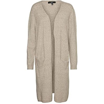 10222103 VERO MODA Damski sweter z dzianiny, Sepia Tint/szczegóły: melanż, 46/48 10222103 VERO MODA Damski sweter z dzianiny, Sepia Tint/szczegóły: melanż, 46/48