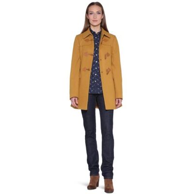 Hester Duffle Coat Tommy Hilfiger Damski płaszcz Duffle Coat, /1M87619751, Beżowy (046 Woodthrush), 36 Hester Duffle Coat Tommy Hilfiger Damski płaszcz Duffle Coat, /1M87619751, Beżowy (046 Woodthrush), 36