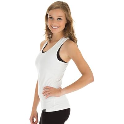WINSHAPE Bawełniany Tanktop WVR24 - Kobieta, Biały WINSHAPE Bawełniany Tanktop WVR24 - Kobieta, Biały