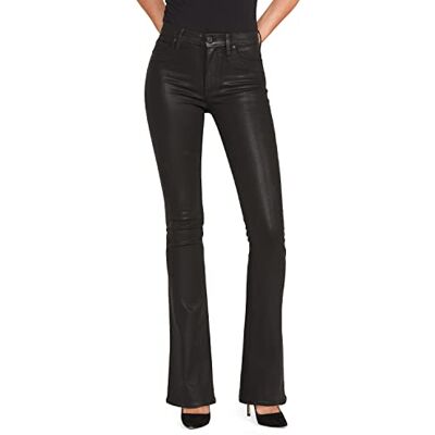 WH147GWF-NCO3 HUDSON Jeans Women's Barbara High Rise, Bootcut Jean, Noir Coated, 26 WH147GWF-NCO3 HUDSON Jeans Women's Barbara High Rise, Bootcut Jean, Noir Coated, 26