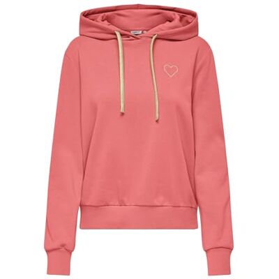 15312874-4668900 Onlnoli L/S Heart Hood SWT, Dubarry, XS 15312874-4668900 Onlnoli L/S Heart Hood SWT, Dubarry, XS