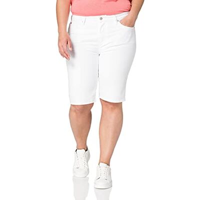 WW0WW30531 Tommy Hilfiger Damskie szorty Venice Slim Rw CLR Bermudy, biały, 25W WW0WW30531 Tommy Hilfiger Damskie szorty Venice Slim Rw CLR Bermudy, biały, 25W