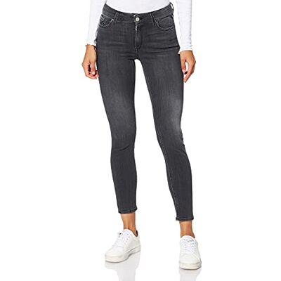 WHW689 000 Replay Damskie dżinsy Luzien Powerstretch Denim, szary (097 Dark Grey), 23W / 32L WHW689 000 Replay Damskie dżinsy Luzien Powerstretch Denim, szary (097 Dark Grey), 23W / 32L