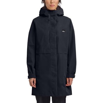 A63830_C0413 Jack Wolfskin Płaszcz damski, granatowy, L A63830_C0413 Jack Wolfskin Płaszcz damski, granatowy, L