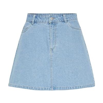 17154546-4642800 Pcabbi Mw A-Shape Skirt Noos, jasnoniebieski (light blue denim), L 17154546-4642800 Pcabbi Mw A-Shape Skirt Noos, jasnoniebieski (light blue denim), L