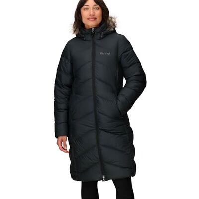 M15839-001 Marmot Kobiety Wm's Montreaux Coat, Lekka Kurtka Puchowa, Sprężystość Puchu 700 Fp, Ciepła Parka, Stylowy Płaszcz Zimowy, Wodoodporny, Wiatroszczelny, Black, XS M15839-001 Marmot Kobiety Wm's Montreaux Coat, Lekka Kurtka Puchowa, Sprężystość Puchu 700 Fp, Ciepła Parka, Stylowy Płaszcz Zimowy, Wodoodporny, Wiatroszczelny, Black, XS