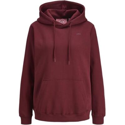 12223961-4793287 JACK & JONES Jxabbie RLX Ls Every Hood SWT Noos, Cabernet, S 12223961-4793287 JACK & JONES Jxabbie RLX Ls Every Hood SWT Noos, Cabernet, S
