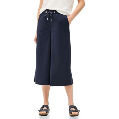 B379447 Cecil Spodnie damskie Wide Leg, Urban Navy Blue, XXL / 22L B379447 Cecil Spodnie damskie Wide Leg, Urban Navy Blue, XXL / 22L