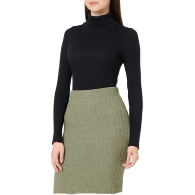 17126260 PIECES Damska spódnica PCCAVA Rib HW Knit NOOS BC Rock, Deep Lichen Green, M 17126260 PIECES Damska spódnica PCCAVA Rib HW Knit NOOS BC Rock, Deep Lichen Green, M