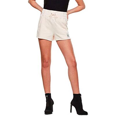 D17297-C332-1601 G-STAR RAW Damskie szorty do biegania z wysokim stanem, Różowy (Blossom ), M D17297-C332-1601 G-STAR RAW Damskie szorty do biegania z wysokim stanem, Różowy (Blossom ), M