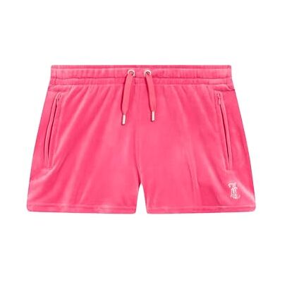Szorty velur z logiem diamantu Juicy Couture - Szorty Szorty velur z logiem diamantu Juicy Couture - Szorty