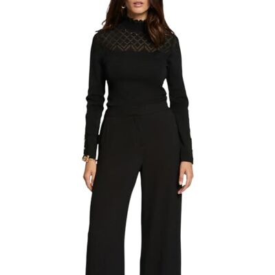 252-MOC MORGAN Sweter, Czarny M, S 252-MOC MORGAN Sweter, Czarny M, S