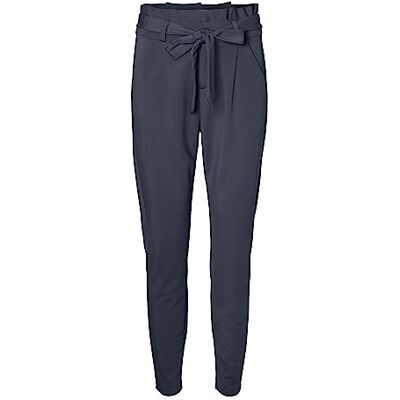 10205932 VERO MODA Damskie spodnie VMEVA HR Luźne Paperbag NOOS spodnie, Ombré Niebieski, 58-S-L 10205932 VERO MODA Damskie spodnie VMEVA HR Luźne Paperbag NOOS spodnie, Ombré Niebieski, 58-S-L
