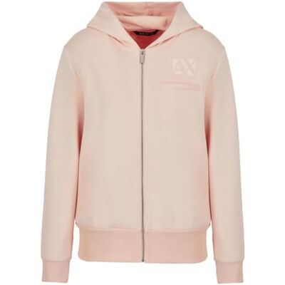 3DYM16YJEPZ14BD Armani Exchange Women's Tone on Tone Logo Patch ch, Zipped,Bluza, Sunrise, XL, Sunrise, XL 3DYM16YJEPZ14BD Armani Exchange Women's Tone on Tone Logo Patch ch, Zipped,Bluza, Sunrise, XL, Sunrise, XL