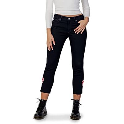 W Q 472 83 S 3847 Love Moschino Dżinsy damskie, Niebieski Denim Rinse Washed, 31 W Q 472 83 S 3847 Love Moschino Dżinsy damskie, Niebieski Denim Rinse Washed, 31