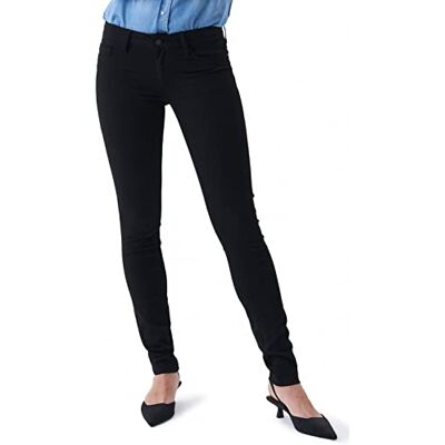 123422 Wonder Push up Skinny True Black Dżinsy, Czarny, 38 123422 Wonder Push up Skinny True Black Dżinsy, Czarny, 38