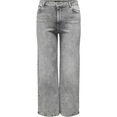 15352602-4803262 ONLY CARMAKOMA Carwilly Hw Wide DNM Tai0918, szary denim, 50W / 32L 15352602-4803262 ONLY CARMAKOMA Carwilly Hw Wide DNM Tai0918, szary denim, 50W / 32L