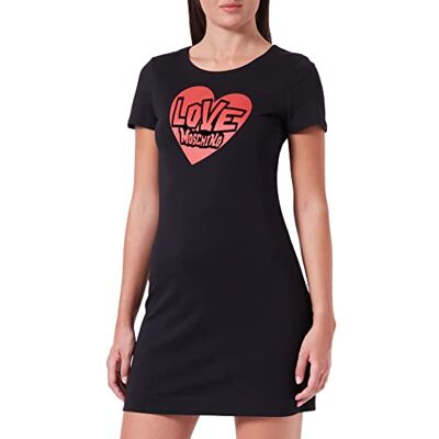 W 5 929 21 M 3876 Love Moschino Sukienka damska, czarny, 38 W 5 929 21 M 3876 Love Moschino Sukienka damska, czarny, 38