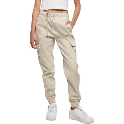 TB4735 Urban Classics Damskie spodnie do joggingu Cargo z wysokim stanem, Mi?kka trawa morska, 3XL TB4735 Urban Classics Damskie spodnie do joggingu Cargo z wysokim stanem, Mi?kka trawa morska, 3XL