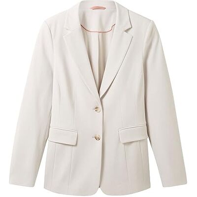 1035882 TOM TAILOR Damska marynarka Basic, 16339 Clouds Grey, 38 1035882 TOM TAILOR Damska marynarka Basic, 16339 Clouds Grey, 38